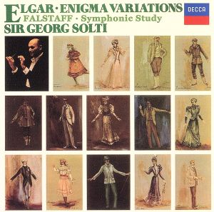 エルガー:エニグマ変奏曲、交響的習作「フォールスタッフ」
