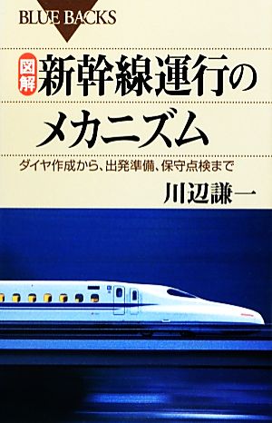 図解 新幹線運行のメカニズム ダイヤ作成から、出発準備、保守点検まで ブルーバックス