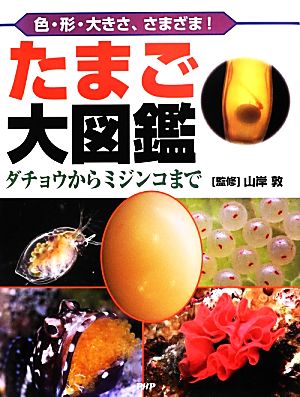 たまご大図鑑 ダチョウからミジンコまで 色・形・大きさ、さまざま！