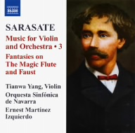 サラサーテ:ヴァイオリンと管弦楽のための作品集 第3集