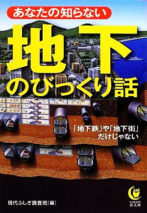 あなたの知らない地下のびっくり話 「地下鉄」や「地下街」だけじゃない KAWADE夢文庫