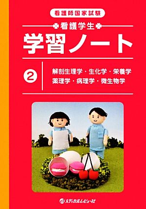 看護師国家試験 看護学生学習ノート(2) 解剖生理学・生化学・栄養学・薬理学・病理学・微生物学-解剖生理学・生化学・栄養学・薬理学・病理学・微生物学