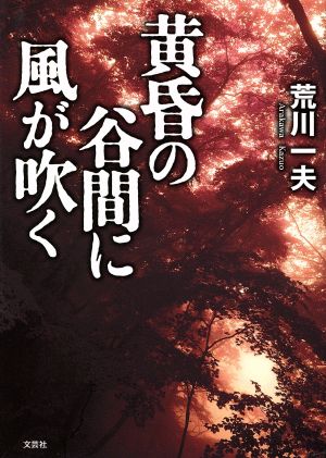 黄昏の谷間に風が吹く