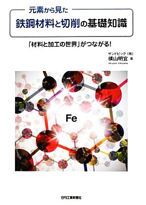 元素から見た鉄鋼材料と切削の基礎知識 「材料と加工の世界」がつながる！