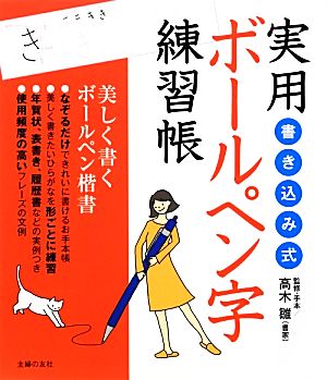 書き込み式 実用ボールペン字練習帳