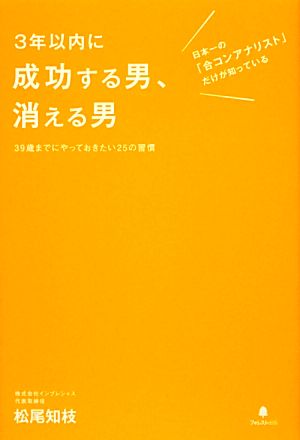 3年以内に成功する男、消える男