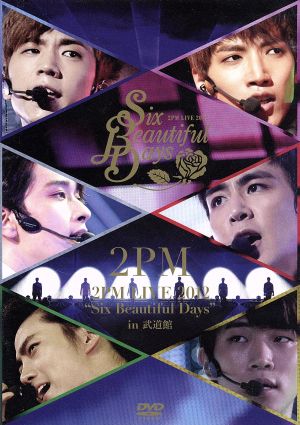 2PM LIVE “Six Beautiful Days"in 武道館初回生産限定版 中古DVD