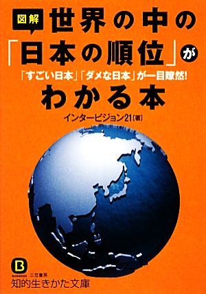 図解 世界の中の「日本の順位」がわかる本 「すごい日本」「ダメな日本」が一目瞭然！ 知的生きかた文庫