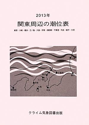 関東周辺の潮位表(2013年)