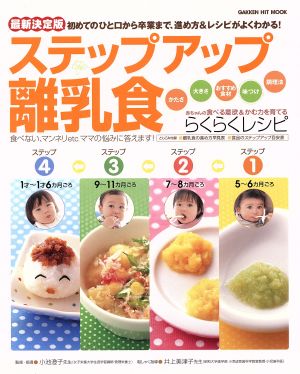 最新決定版 ステップアップ離乳食 初めてのひと口から卒業まで、進め方&レシピがよくわかる！ 学研ヒットムック