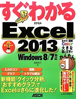 すぐわかるExcel2013 Windows 8/7対応 すぐわかるシリーズ