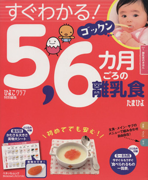 すぐわかる！5,6カ月ごろの離乳食