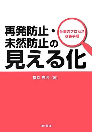 再発防止・未然防止の見える化 仕事のプロセス改善手順