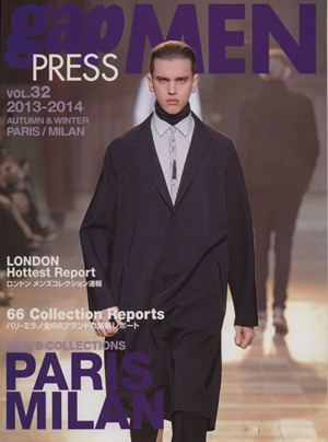 gap PRESS MEN(VOL.32) 2013-2014 Autumn&Winter gap PRESS Collections