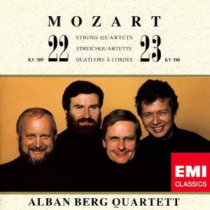 モーツアルト:弦楽四重奏曲第22番「プロシャ王第2番」、第23番「プロシャ王第3番」