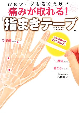 指にテープを巻くだけで痛みが取れる！「指まきテープ」