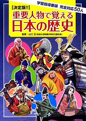 重要人物で覚える日本の歴史 学習指導要領完全対応50人