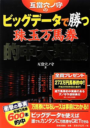 互當穴ノ守のビッグデータで勝つ珠玉万馬券的中大理論