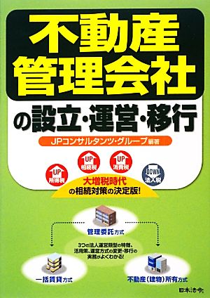 不動産管理会社の設立・運営・移行