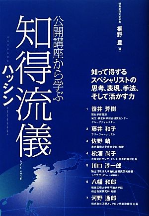 公開講座から学ぶ知得流儀 ハッシン