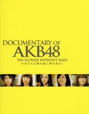 DOCUMENTARY of AKB48 NO FLOWER WITHOUT RAIN 少女たちは涙の後に何を見る？ コンプリートDVD-BOX