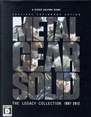 METAL GEAR SOLID THE LEGACY COLLECTION 1987-2012 中古