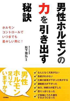 男性ホルモンの力を引き出す秘訣