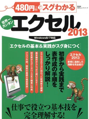 480円でスグわかるエクセル2013 エクセルの基本&実践がスグ身につく 100%ムックシリーズ