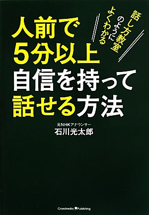 人前で5分以上自信を持って話せる方法