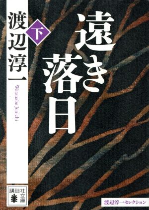 遠き落日(下)渡辺淳一セレクション講談社文庫