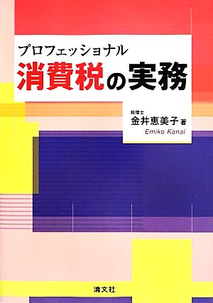 プロフェッショナル消費税の実務