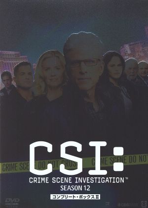 CSI:科学捜査班 シーズン12 コンプリートDVD BOX-Ⅱ 新品DVD