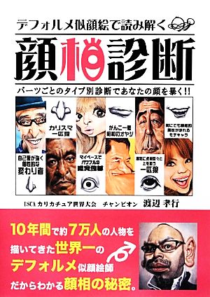 デフォルメ似顔絵で読み解く顔相診断