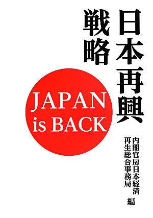 日本再興戦略 JAPAN is BACK