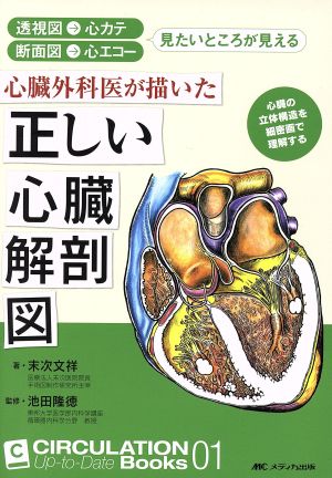 心臓外科医が描いた正しい心臓解剖図透視図 心カテ 断面図 心エコー 見たいところが見えるCIRCULATION Up-to-Date Books
