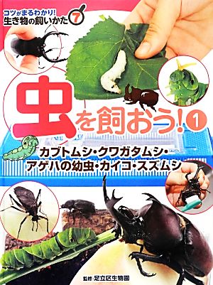 虫を飼おう！(1) カブトムシ・クワガタムシ・アゲハの幼虫・カイコ・スズムシ コツがまるわかり！生き物の飼いかた7