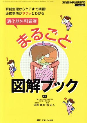 消化器外科看護まるごと図解ブック 解剖生理からケアまで網羅！必修事項がサクッとわかる 消化器外科ナーシング2014年春季増刊