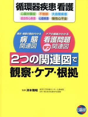 循環器疾患看護 病態関連図看護問題サブ関連図 2つの関連図で観察・ケア・根拠