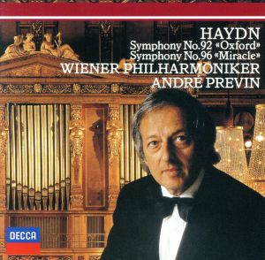 ハイドン:交響曲第92番「オックスフォード」&第96番「奇蹟」(SHM-CD)