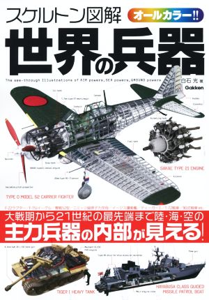 スケルトン図解 世界の兵器 大戦期から21世紀の最先端まで陸・海・空の主力兵器の内部が見える！