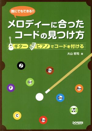 メロディーに合ったコードの見つけ方 誰にでもできる!! ギター ピアノでコードを付ける