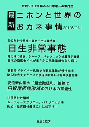 最新ニホンと世界のおカネ事情(2013 VOL1) 日生非常事態