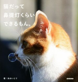 猫だって鼻提灯くらいできるもん。