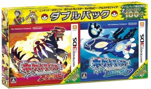 ク*人様 中古 ポケットモンスター オメガルビー・アルファサファイア ダブルパッ ポケットモンスター オメガルビー・アルファサファイア ダブル