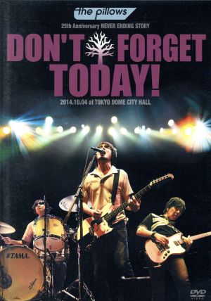 the pillows 25th Anniversary NEVER ENDING STORY“DON'T FORGET TODAY！