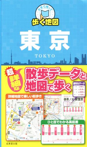 東京 片手で持って歩く地図