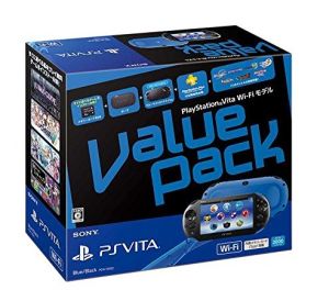 PlayStationVita Value Pack Wi-Fiモデル:ブルー/ブラック(PCHJ10022)