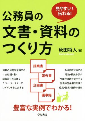 公務員の文書・資料のつくり方