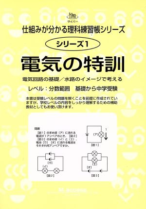 電気の特訓 電気回路の基礎/水路のイメージで考える 仕組みが分かる理科練習帳シリーズ1