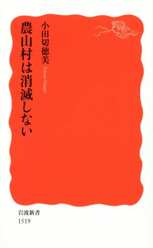 農山村は消滅しない 岩波新書